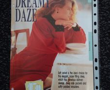 Vintage Clothes Patterns : " Dreamy Daze " and  " Pert Purple " : 1980s - 1990s