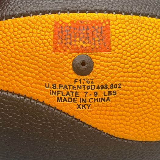 Wilson NFL Street Promo Football Colorway Orange Black White EA Sports Ball