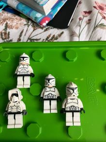 Lego Star Wars phase 1 clone troopers and scout trooper