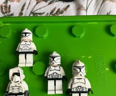 Lego Star Wars phase 1 clone troopers and scout trooper