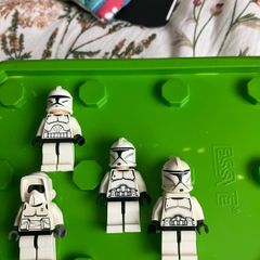 Lego Star Wars phase 1 clone troopers and scout trooper