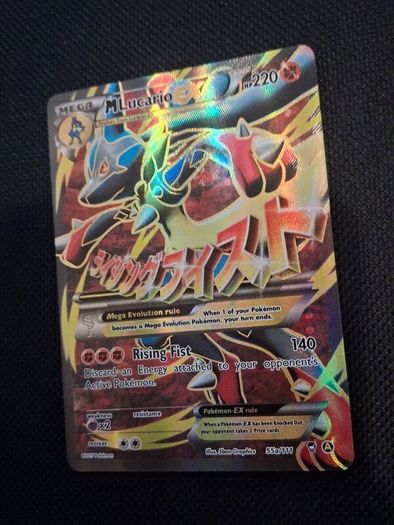 Pokemon Card : Mega Lucario ex 55a