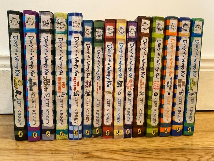 Diary of a Wimpy Kid Collection - 15 Book Bundle (10 Hardbacks & 5 Paperbacks)