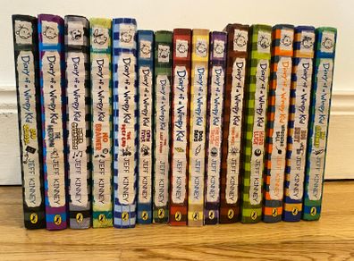 Diary of a Wimpy Kid Collection - 15 Book Bundle (10 Hardbacks & 5 Paperbacks)