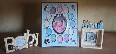 Baby picture frames