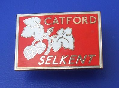 SELKENT (S.E. London bus company) - Catford bus depot promotional enamel badge (c.1989). A scarce badge.