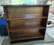 solid wood book case