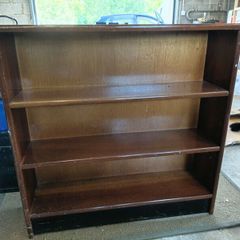 solid wood book case
