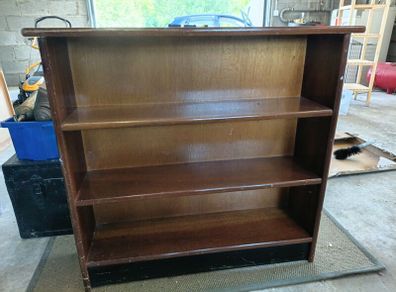 solid wood book case