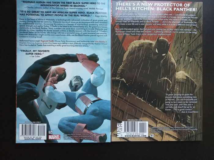 Graphic novels - Black Panther tpbs