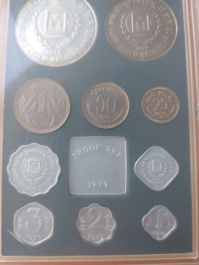 Scarce 1979 India International Year of The  Child Proof Set