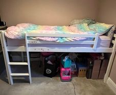 Childrens Loft Bed and Slide