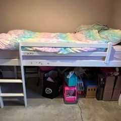 Childrens Loft Bed and Slide