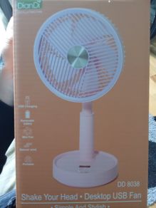 USB table top fan