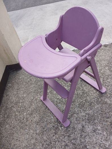 vintage baby chair