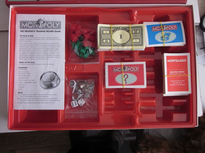 Monopoly Irish Edition Board Game 2001