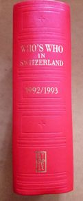 Who's Who Switzerland Book