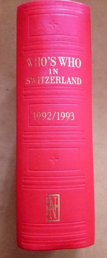 Who's Who Switzerland Book