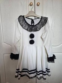 Girl's Halloween Clown dress size 7-8