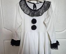 Girl's Halloween Clown dress size 7-8