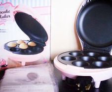 Pink mini-cupcake maker- Brand New!