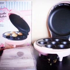 Pink mini-cupcake maker- Brand New!