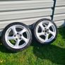 2 Genuine Porsche Boxster / 911 twist alloys turbo Image 2