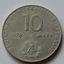 East Germany 10 Marks 1978 Space Interkosmos Joint Flight DDR & USSR Image 2