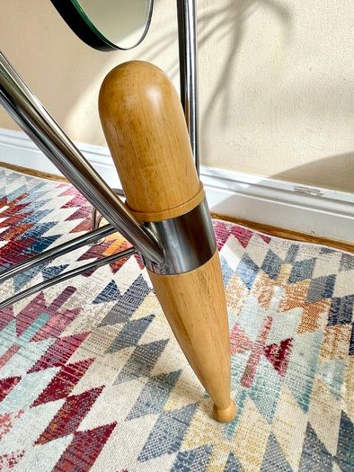 Rare Vintage 80's Japanese Floor Mirror, Dulton, Free Standing, Full Length