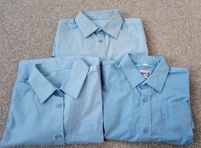 Set Of 3 School Shirts / Size 13-14 Years