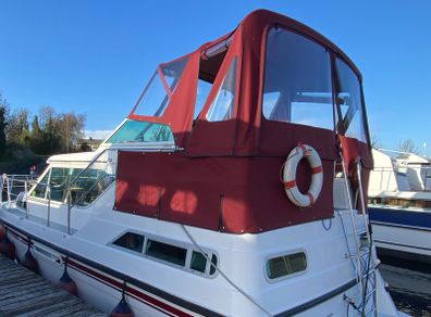 Boat Bimini for a Haines 31