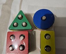Wooden Montessori puzzle boards