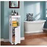 Bathroom Cabinet Floor Standing with Door & Shelf Image 8