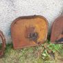 Rare Cast Iron Firebacks Fireplace Panels PDS Woodhouse Design Image 4