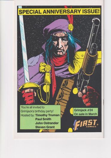 Whisper #1 Datapanik In The Year Zero (1986) First Copper Age Comic