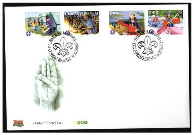 2002 Ireland 75th Anniversary of Irish Scouting Commemorative Stamps An Post First Day Cover (FDC)