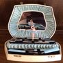 Vintage 1950s Swiss musical ballerina dressing table manicure Box Image 5
