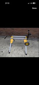 Dewalt saw trolley