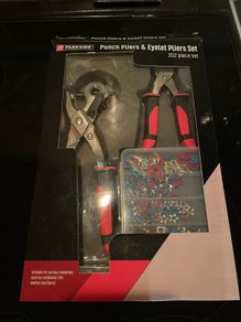 Parkside Punch Pliers and Eyelet Set
