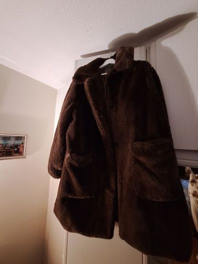 Dark Brown Fur  Coat