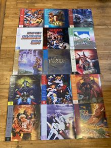 Data discs 1-16 vinyl records.
