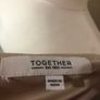 Together cream sparkly top (size 26) Image 5