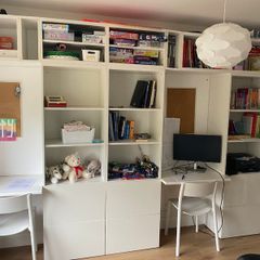 Bookcase and storage units