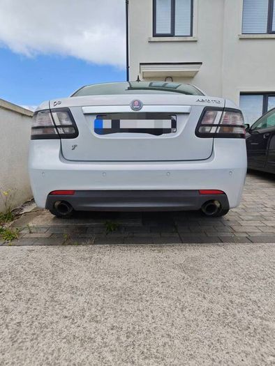 Saab 93 Aero twin exhaust