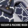 MULTIPLE SIZES/COLOURS AVAILABLE Washable Door Mats Indoor, Dirt Trapper Mat Absorbent Non-Slip Low Profile Doormat for Entrance Inside Kitchen Front Back Door Pets and Dogs 50 x 80 cm Image 7