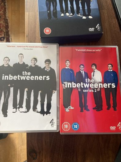 Inbetweeners series 1 & 2 dvd box set