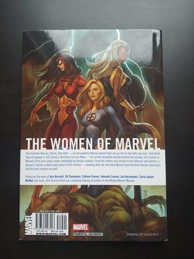 Graphic novel - Girl Comics HC (Marvel)