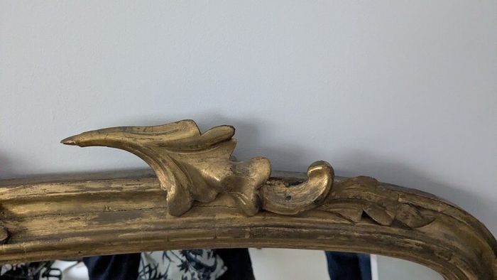 Antique over mantle Mirror