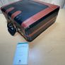 Two-Tone Leather Hard Case Briefcase - Vintage - Combination lock Image 5