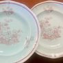Adams Calyx Ware Dinner Plates Metz x 2 Image 3